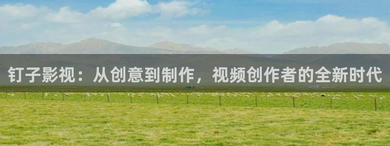 真不卡影院.：钉子影视：从创意到制作，视频创作者的全新时代